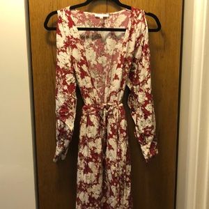 Floral Cutout Maxi Dress